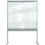 Nobo 1915551 magnetic board Grey, Transparent