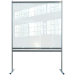 Nobo 1915551 magnetic board Grey, Transparent