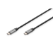 Digitus USB-C - USB-C connection cable, 4K / 60 Hz, 1m
