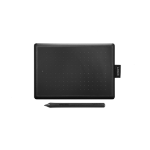 Wacom One by small graphic tablet Black, Red 5.98 x 3.74" (152 x 95 mm) USB