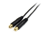 StarTech.com 15cm Stereo Splitterkabel Y-adapter 3,5mm Mannelijk naar 2x 3,5mm Vrouwelijk