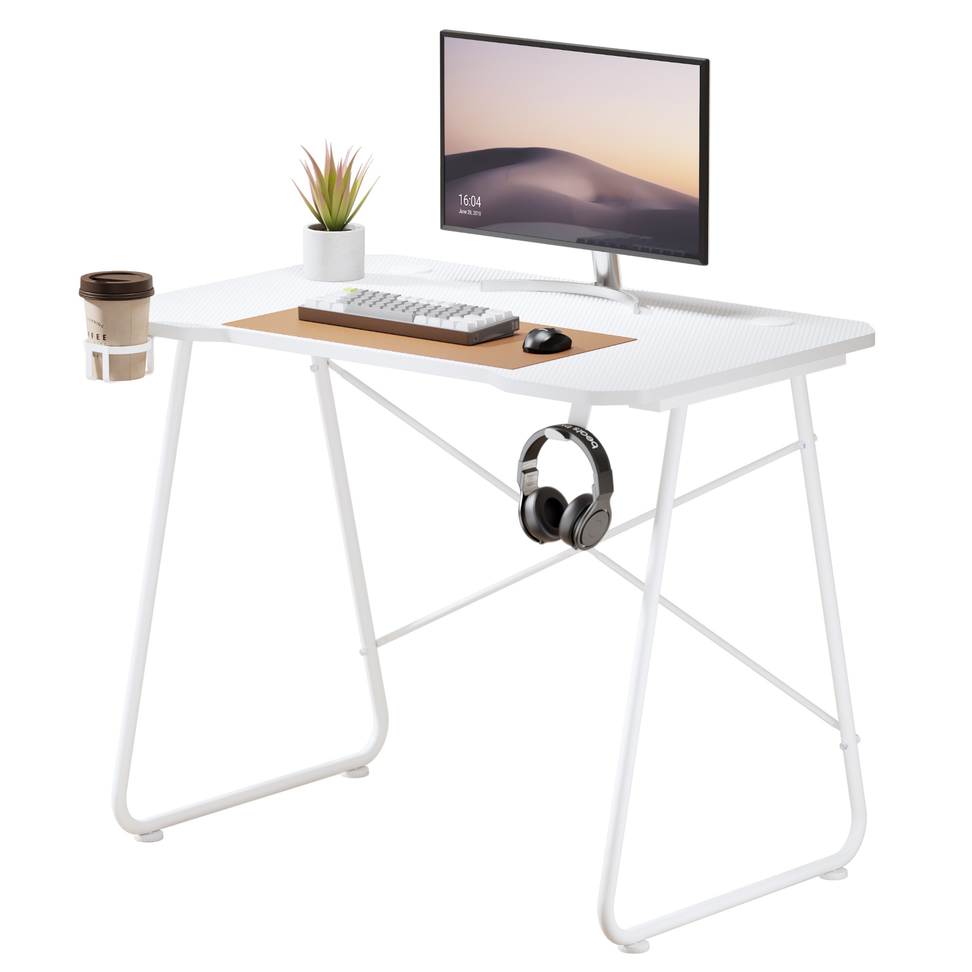 ProperAV Computer Workstation Desk Surface Area 930x600mm White