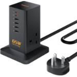 Tessan 2 Gang Extension 4 USB-A 2 USB C 2m 13A TS-FS02UK00