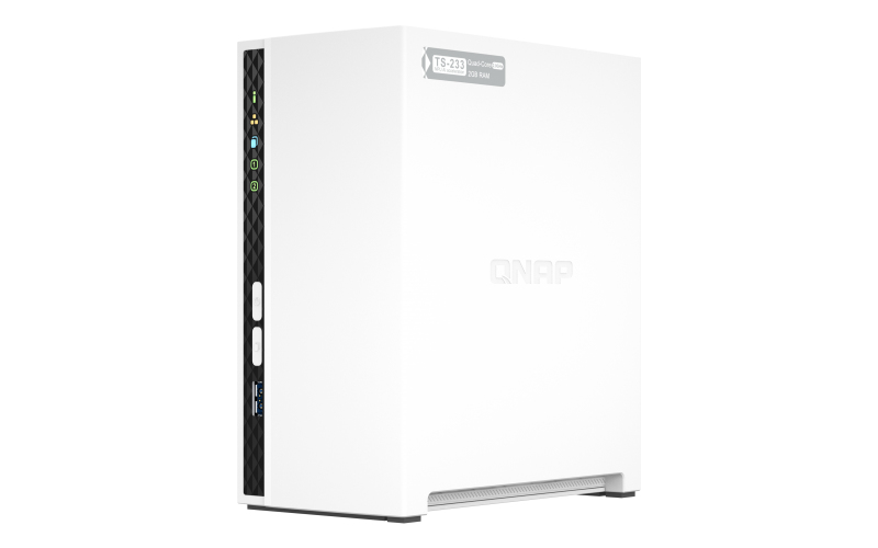 QNAP TS-233 NAS Mini Tower Ethernet LAN White
