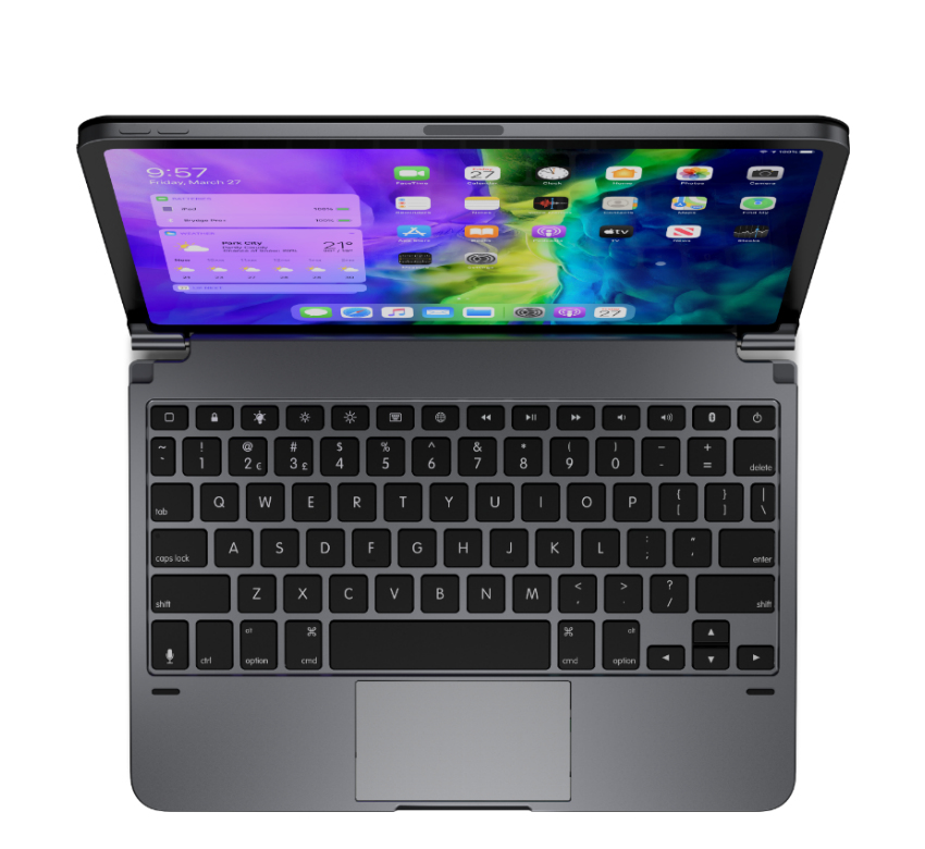 Brydge Pro+ Grey Bluetooth QWERTY English