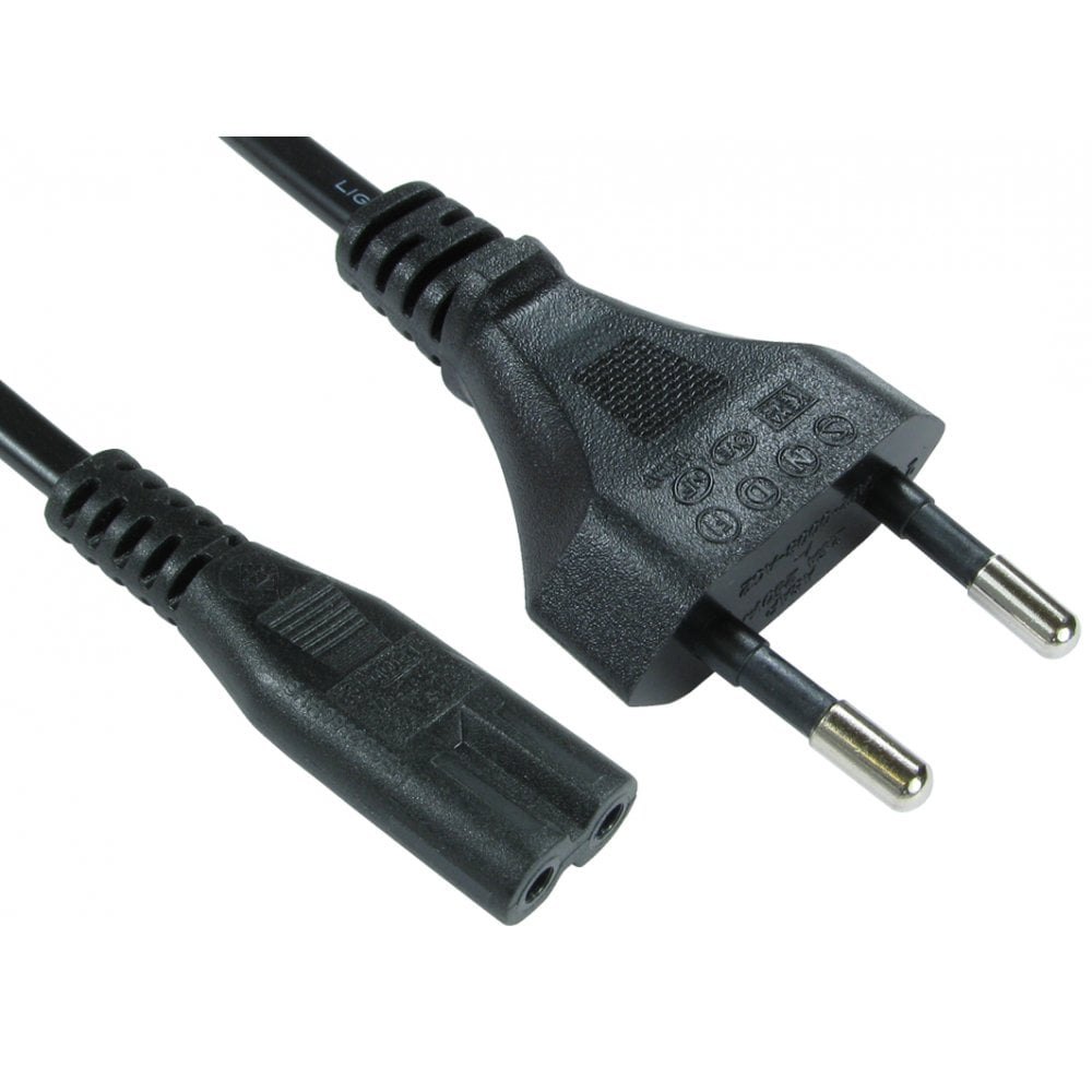 Image of Cables Direct RB-295WH power cable Black 2 m C7 coupler