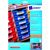 Photos - Other for Computer Avery UK Removable Tray & File Labels Removable labels 155 x 35 mm E32