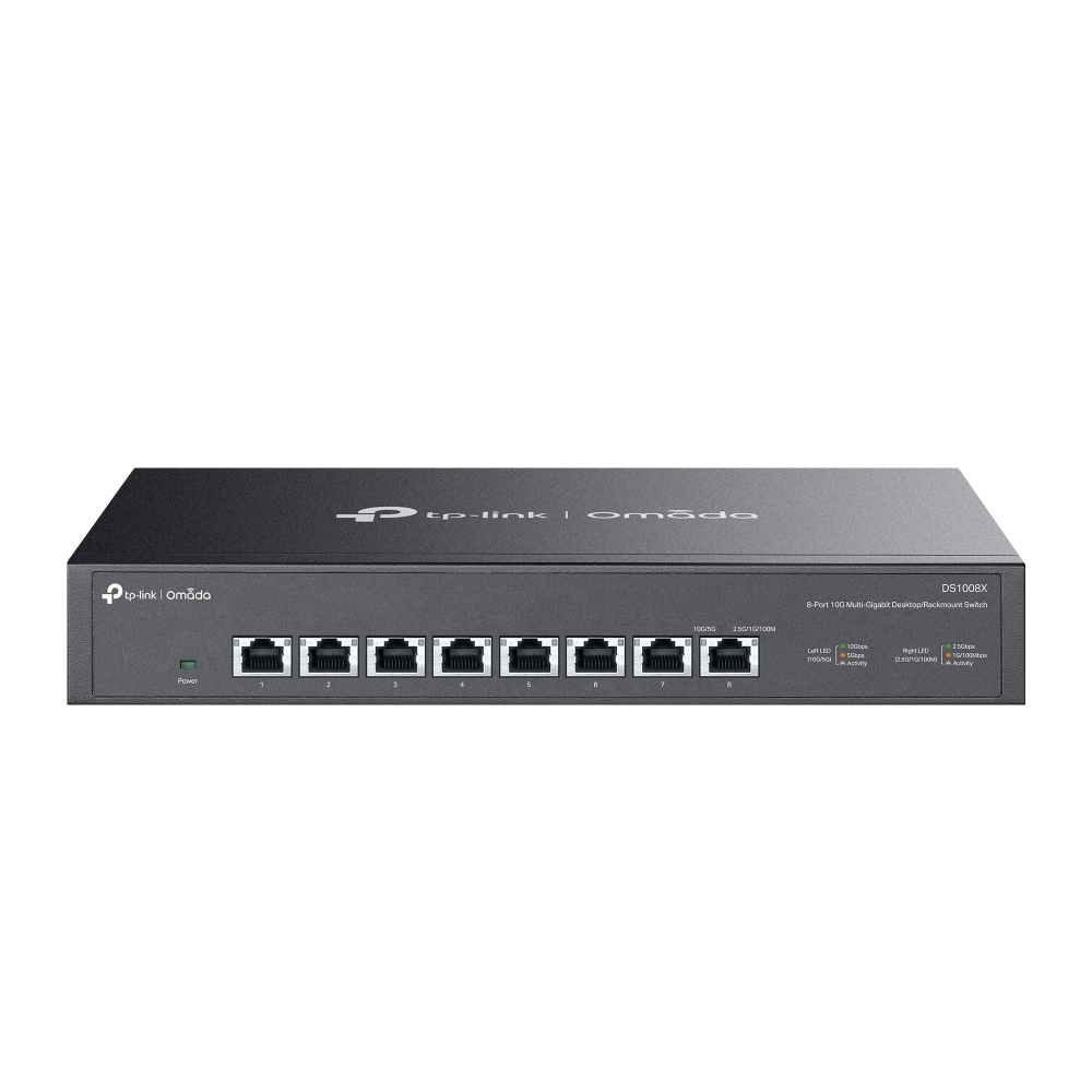 TP-Link DS1008X 8-Port Gigabit 1U Network Switch