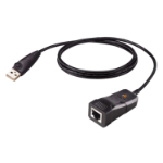 ATEN UC232BF serial cable Black 1.2 m USB Type-A RJ-45