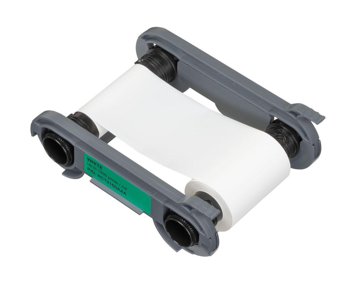 Image of Evolis RCT215NAAA Thermal-transfer ribbon white, 1K pages for...