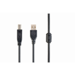 Gembird 1.8m USB 2.0 A/B M USB-kabel 1,8 m USB A USB B Zwart