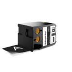 Dymo 1868800 DirectLabel-etikettes Vinyl white on black 54mm x 7m for Dymo Rhino XTL-500