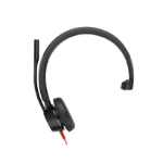 HP Poly Blackwire 3315 Monaural USB-C Headset +3.5mm Plug +USB-C/A Adapter