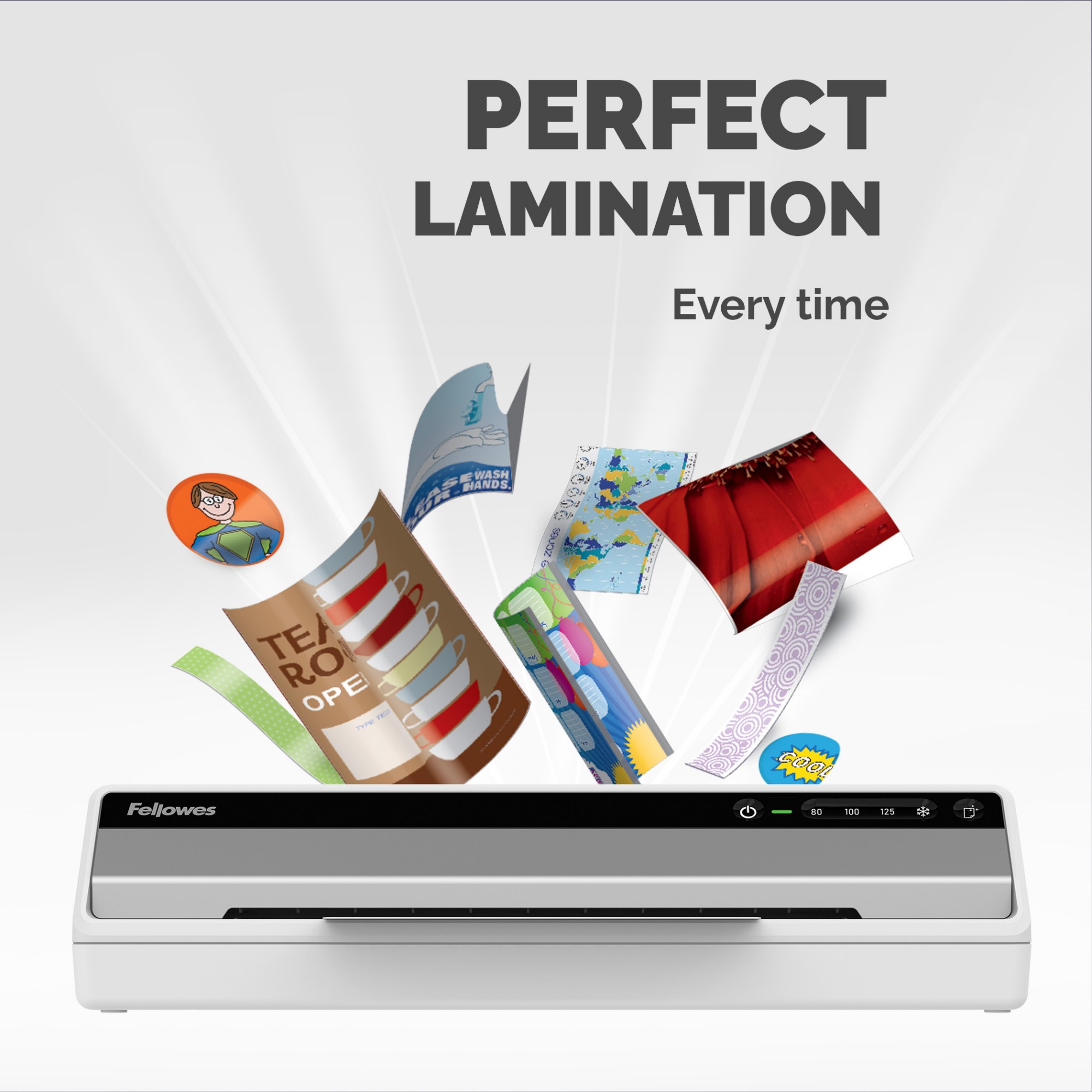 Fellowes A3 Laminator Machine Saturn A4 Laminating Machine 80 to 125 Micron 10 A4 Laminating Pouch Starter Pack Included