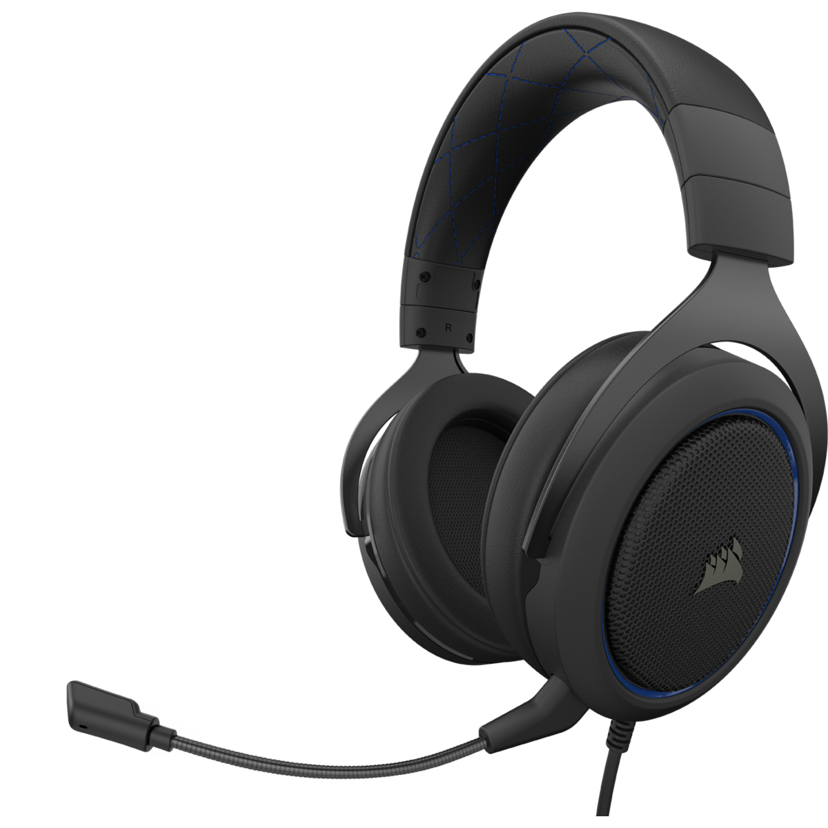 Corsair HS50 PRO STEREO Headset Head-band Black,Blue