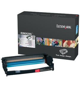 Lexmark E260X22G Drum kit, 30K pages @ 5% coverage