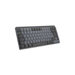 Logitech MX Mini Mechanical Keyboard Wireless RF + Bluetooth QWERTY Danish, Finnish, Norwegian, Swedish Graphite, Gray