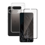 PanzerGlass SAFE. by ® 2-in-1 Pack Google Pixel 8 Pro | Ultra-Wide Fit