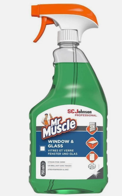 Mr Muscle Window and Glass Cleaner 750ml (Pack of 6) 316533