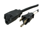 StarTech.com PAC10120 power cable Black 240.2" (6.1 m) NEMA 5-15P NEMA 5-15R