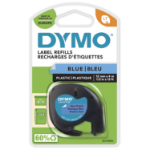 Dymo 91205/S0721650 DirectLabel-etikettes Polyester blue 12mm x 4m for Dymo LetraTag