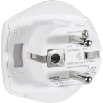 Skross 1.500211-E power plug adapter Universal Type C (Europlug) White