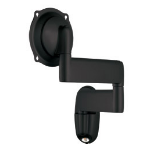 Chief Flat Panel Dual Swing Arm Wall Mount Black