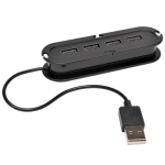 Tripp Lite U222-004 4-Port USB 2.0 Ultra-Mini Hub