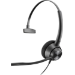 HP Poly EncorePro 310 - EncorePro 300 series - headset - on-ear - wired - Quick Disconnect - black - Certified for Skype for Business