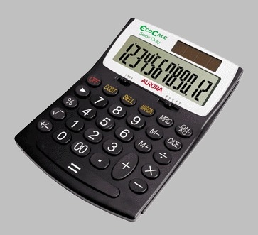 Image of Aurora EC707 calculator Desktop Black