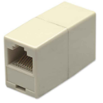 Intellinet 504225 cable gender changer 8P8C Ivory