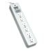 Tripp Lite SPS610HGRA surge protector White 6 AC outlet(s) 120 V 118.1" (3 m)