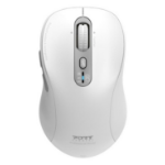 Port Designs 900707CW mouse Home Right-hand RF Wireless + Bluetooth Optical 3200 DPI