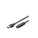 Microconnect 9P-6P 1m 9-p 6-p Negro