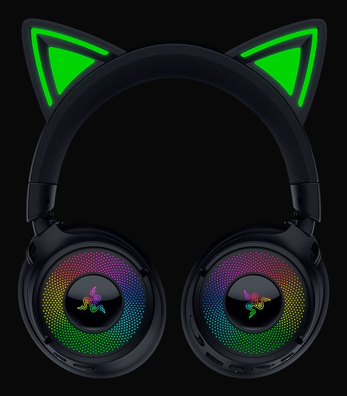 Razer Kraken Kitty V3 Pro Headset Wired & Wireless Head-band Gaming USB Type-A Bluetooth Black