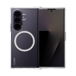 PanzerGlass CARE™ by ® Urban Combat Case Transparent w. White Qi Samsung Galaxy Fold8 Ultra | Fold7 mobiele telefoon behuizingen Hoes Transparant