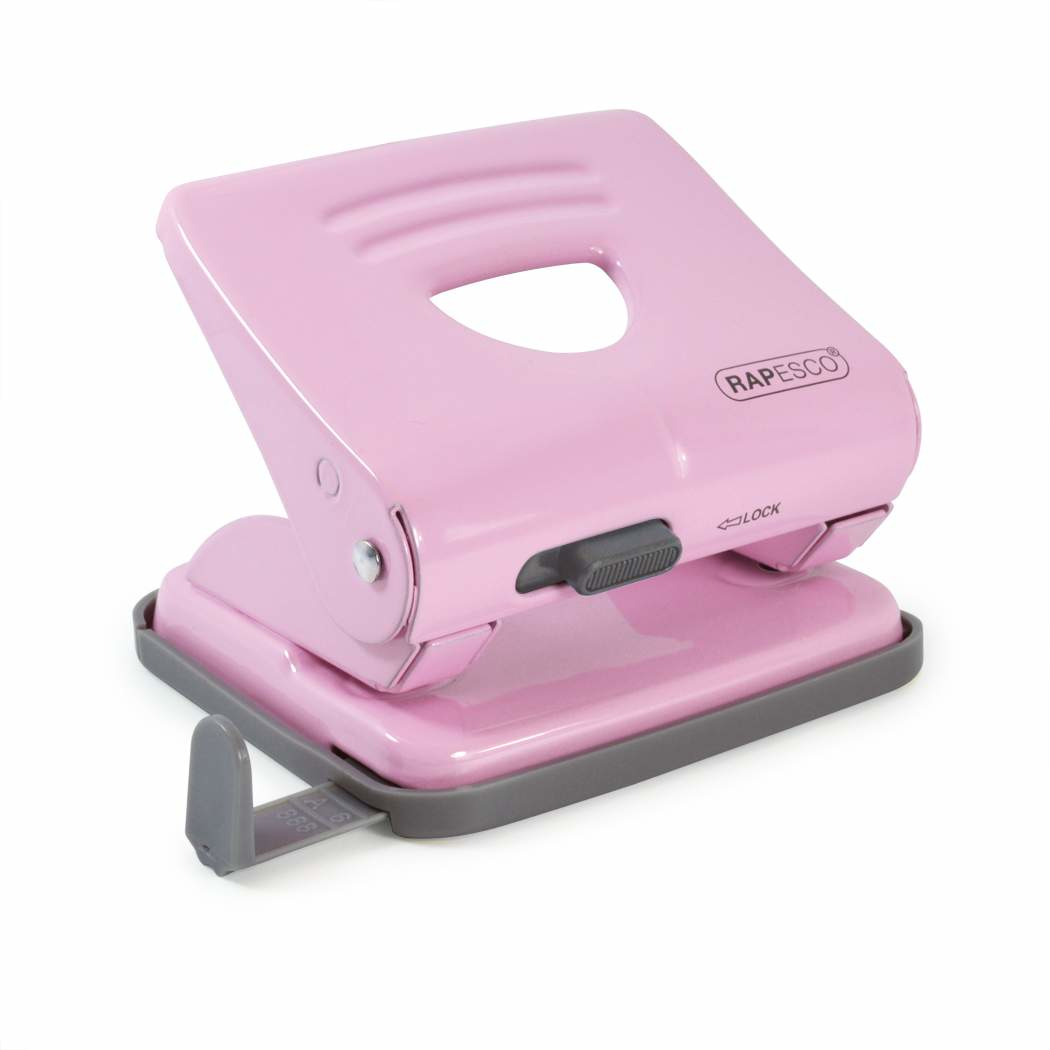 Image of Rapesco 825 hole punch Pink