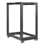 Rocstor Y10E072-B1 rack cabinet 22U Freestanding rack Black