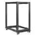 Rocstor Y10E072-B1 rack cabinet 22U Freestanding rack Black