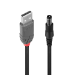Lindy USB 2.0 Type A to 5.5mm DC Cable, 1.5m