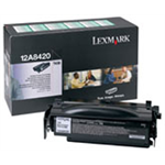 Lexmark 12A8420 Toner cartridge black return program, 6K pages/5% for Lexmark T 430