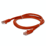 AddOn Networks ADD-10FCAT6-OE-TAA networking cable Orange 120.1" (3.05 m) Cat6 U/UTP (UTP)