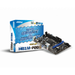 MSI H61M-P20 (G3) Intel® H61 LGA 1155 (Socket H2) micro ATX