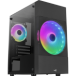 Aerocool Atomic Lite Mini Tower Zwart