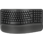 Logitech Wave Keys toetsenbord RF-draadloos + Bluetooth QWERTY Deens, Fins, Noors, Zweeds Grafiet