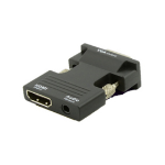 Microconnect HDMIVGAAUDIOB cable gender changer VGA (D-Sub) HDMI + Audio Black  Chert Nigeria
