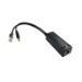 Vivolink VLPOESPLIT5V network splitter Power over Ethernet (PoE) Black