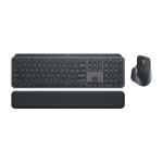 Logitech 920-010932 keyboard Mouse included Office RF Wireless + Bluetooth QWERTY UK International Graphite