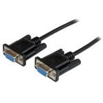 StarTech.com SCNM9FF1MBK serial cable Black 39.4" (1 m) DB-9