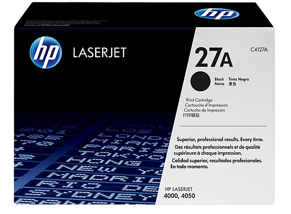 Image of HP C4127X/27X Toner cartridge black, 10K pages ISO/IEC 19752 for...